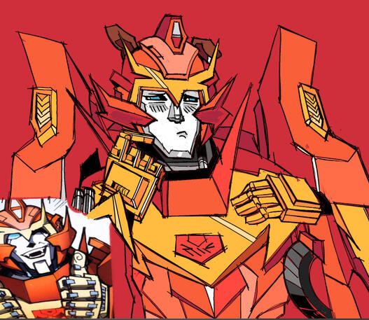 Flatcolor Halfbody More bust, but same concept